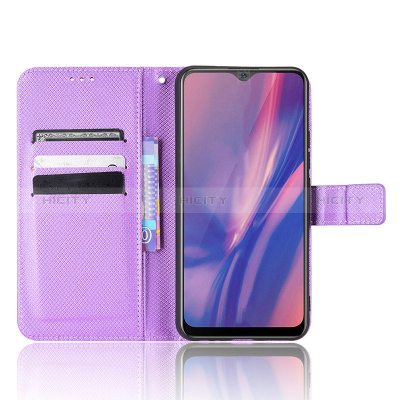 Handytasche Stand Schutzhülle Flip Leder Hülle BY1 für Vivo Y3s