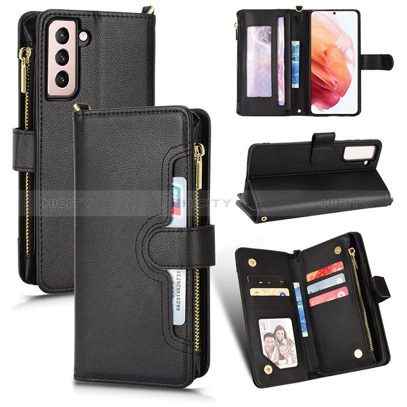 Handytasche Stand Schutzhülle Flip Leder Hülle BY2 für Samsung Galaxy S23 Plus 5G groß