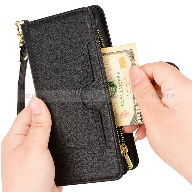 Handytasche Stand Schutzhülle Flip Leder Hülle BY2 für Samsung Galaxy S23 Plus 5G groß