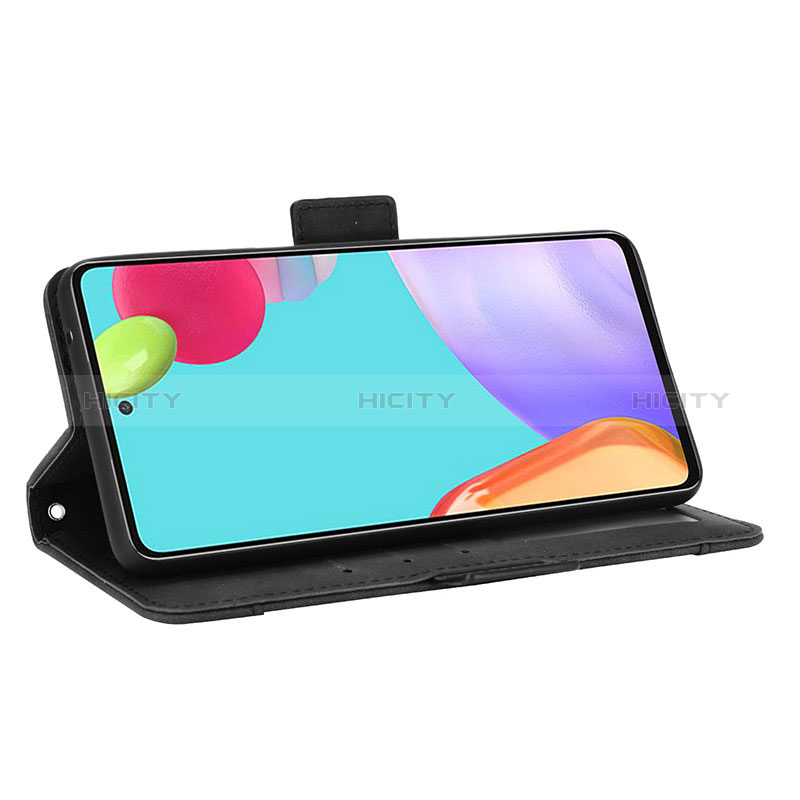 Handytasche Stand Schutzhülle Flip Leder Hülle BY3 für Samsung Galaxy A52s 5G groß