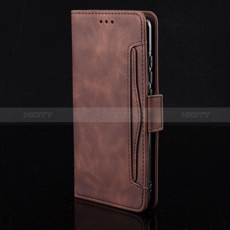 Handytasche Stand Schutzhülle Flip Leder Hülle BY3 für Samsung Galaxy Note 10 Plus 5G Braun
