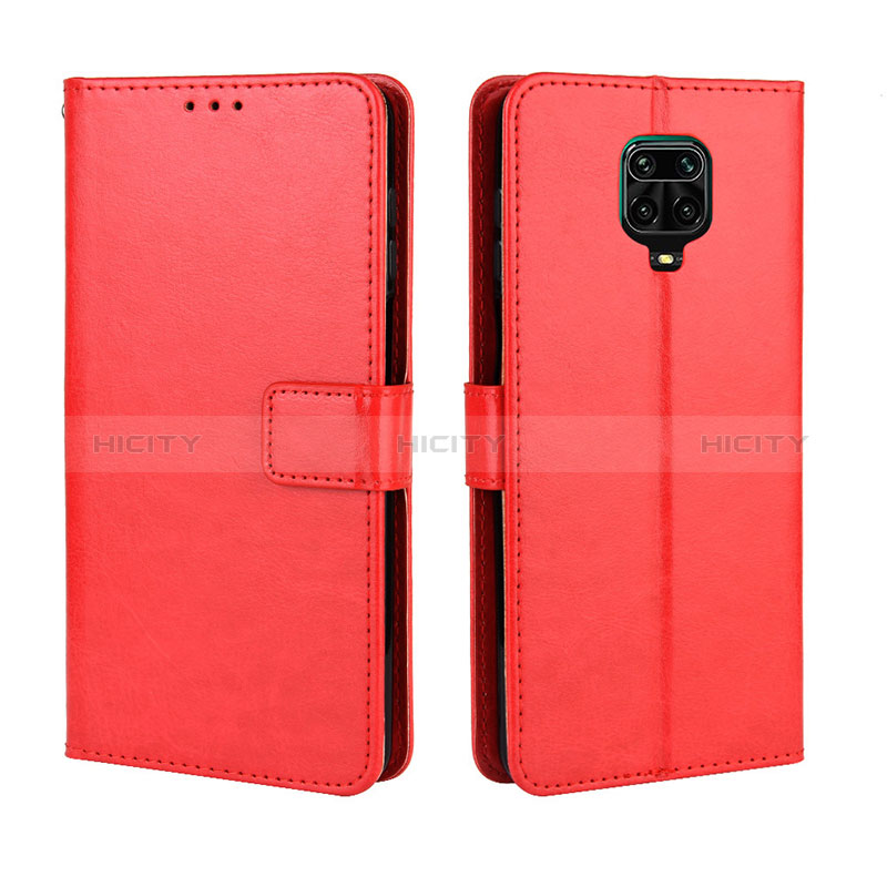 Handytasche Stand Schutzhülle Flip Leder Hülle BY5 für Xiaomi Redmi Note 9 Pro Rot