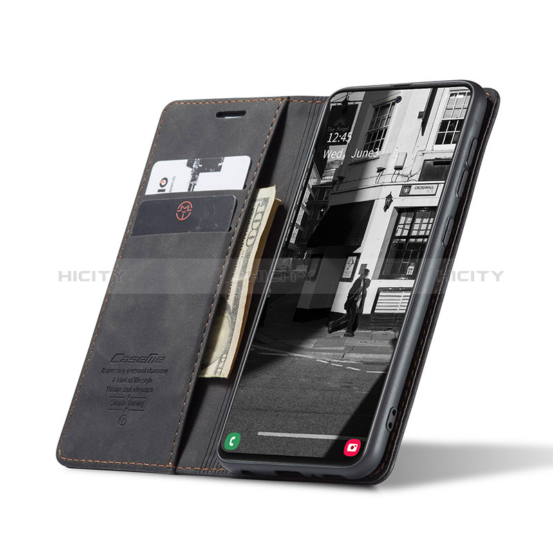 Handytasche Stand Schutzhülle Flip Leder Hülle C01S für Samsung Galaxy A51 4G