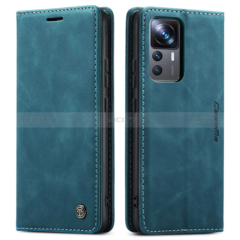Handytasche Stand Schutzhülle Flip Leder Hülle C01S für Xiaomi Mi 12T 5G Blau