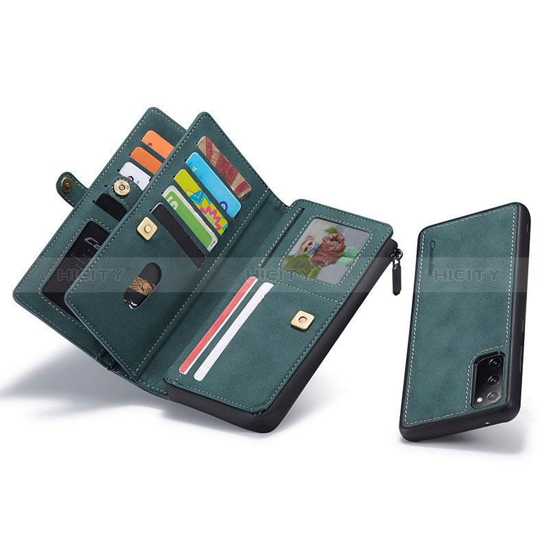 Handytasche Stand Schutzhülle Flip Leder Hülle C04S für Samsung Galaxy S20 FE 5G