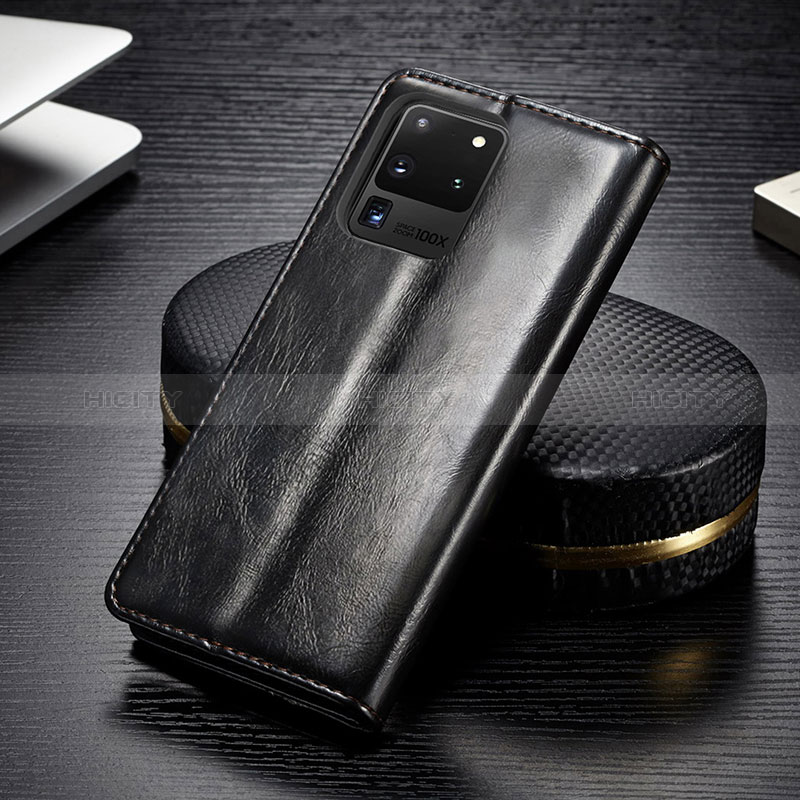 Handytasche Stand Schutzhülle Flip Leder Hülle C04S für Samsung Galaxy S20 Ultra 5G