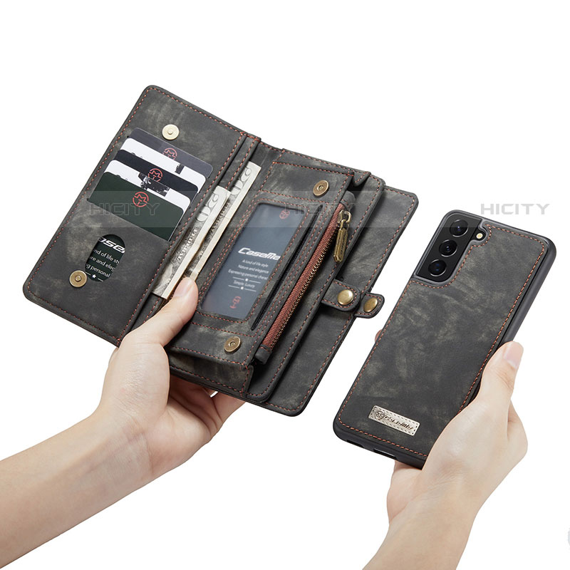 Handytasche Stand Schutzhülle Flip Leder Hülle C04S für Samsung Galaxy S22 Plus 5G