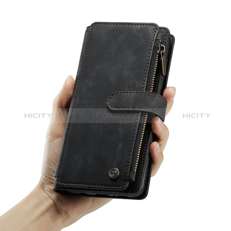 Handytasche Stand Schutzhülle Flip Leder Hülle C05S für Samsung Galaxy A51 5G groß