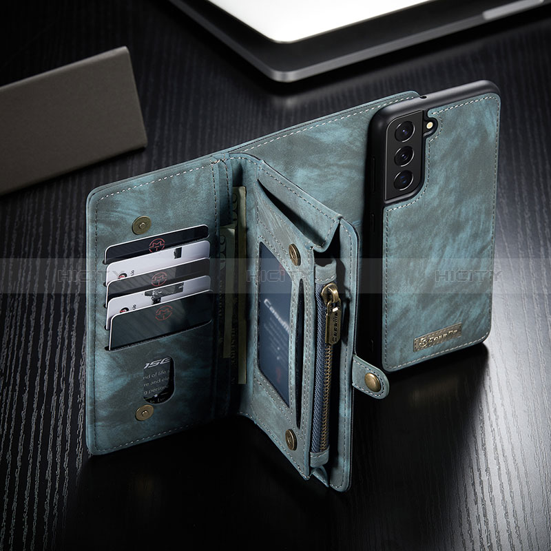 Handytasche Stand Schutzhülle Flip Leder Hülle C11S für Samsung Galaxy S25 5G groß