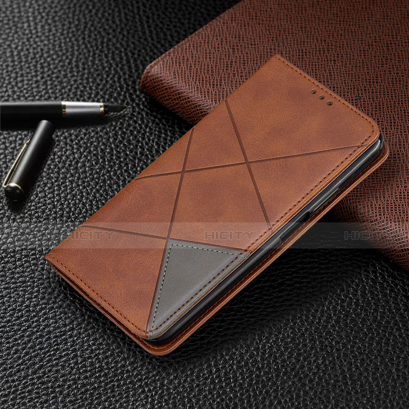 Handytasche Stand Schutzhülle Flip Leder Hülle D03 für Xiaomi Mi Note 10 Pro groß
