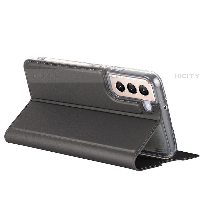 Handytasche Stand Schutzhülle Flip Leder Hülle D06T für Samsung Galaxy S21 Plus 5G groß
