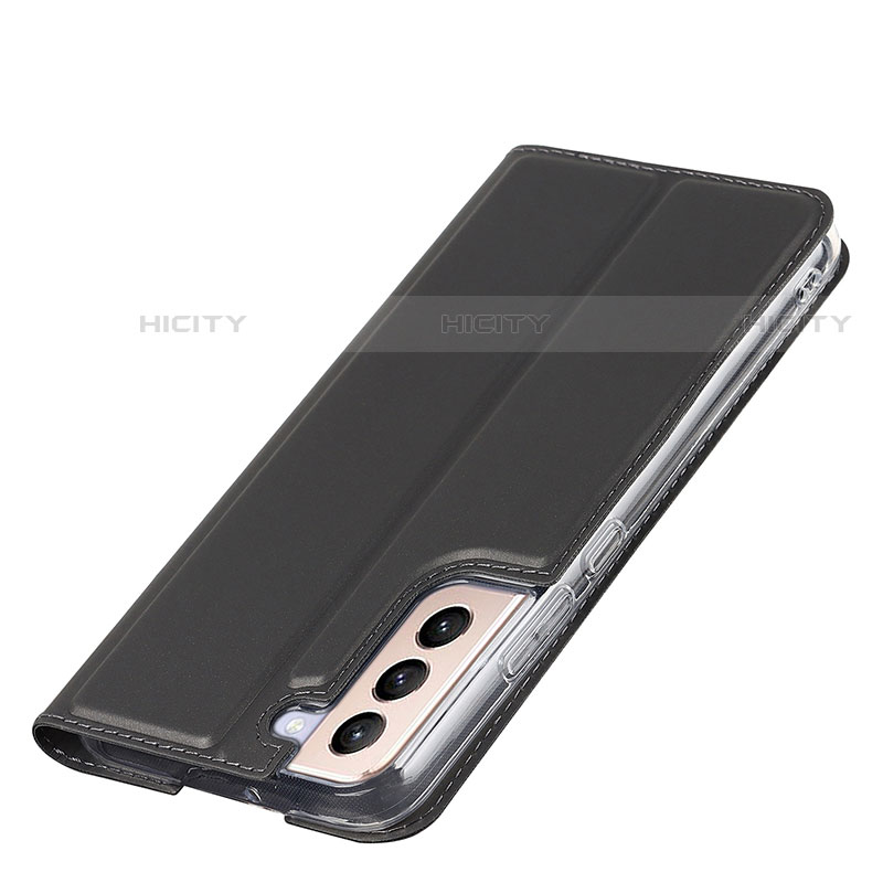 Handytasche Stand Schutzhülle Flip Leder Hülle D06T für Samsung Galaxy S21 Plus 5G groß