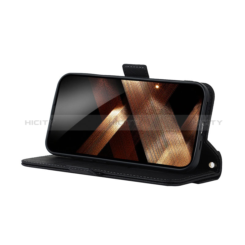 Handytasche Stand Schutzhülle Flip Leder Hülle D07T für Apple iPhone 14 groß
