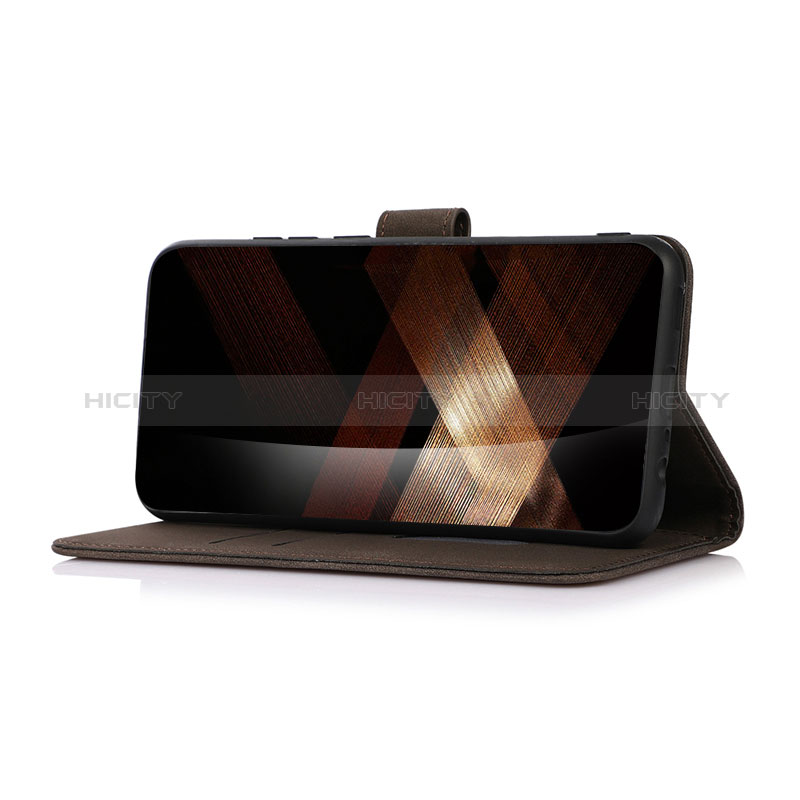 Handytasche Stand Schutzhülle Flip Leder Hülle D08Y für Samsung Galaxy S25 5G groß