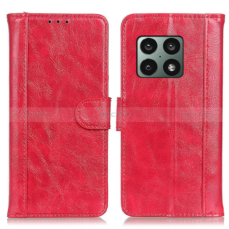 Handytasche Stand Schutzhülle Flip Leder Hülle D10Y für OnePlus 10 Pro 5G Rot