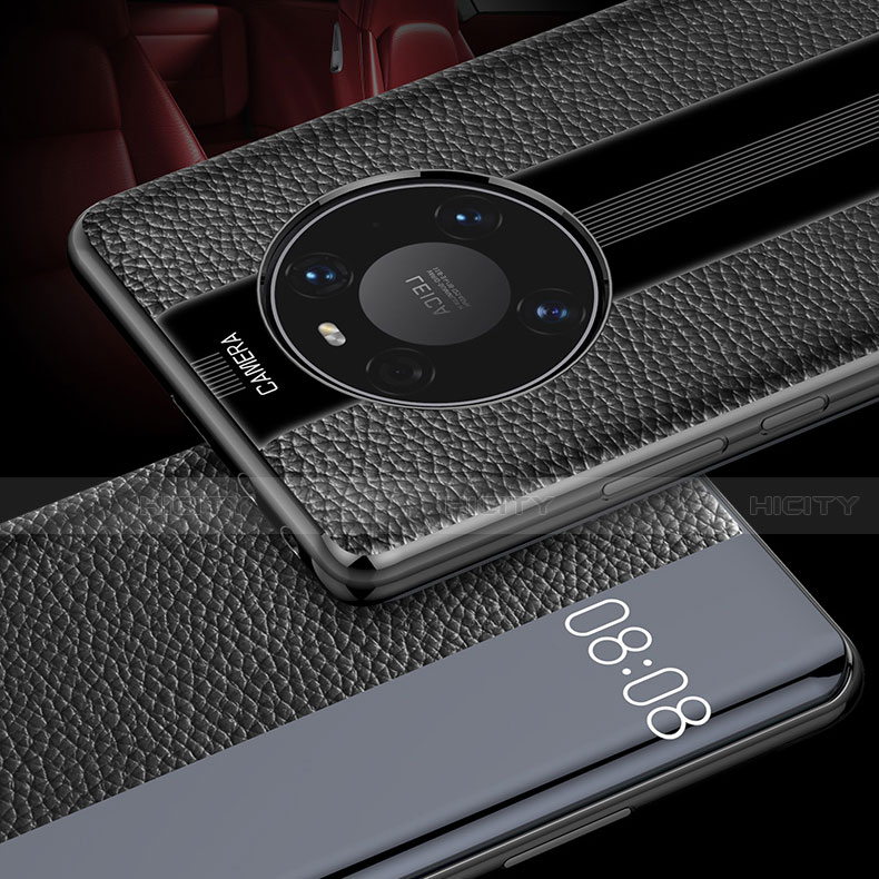 Handytasche Stand Schutzhülle Flip Leder Hülle F05 für Huawei Mate 40 Pro groß
