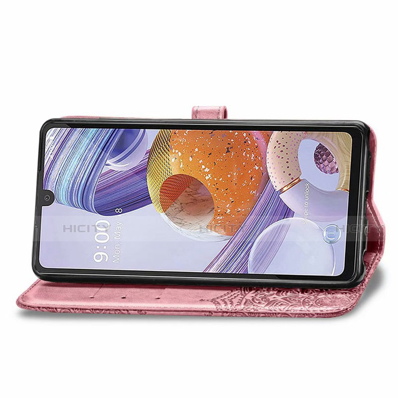 Handytasche Stand Schutzhülle Flip Leder Hülle für LG Stylo 6 groß