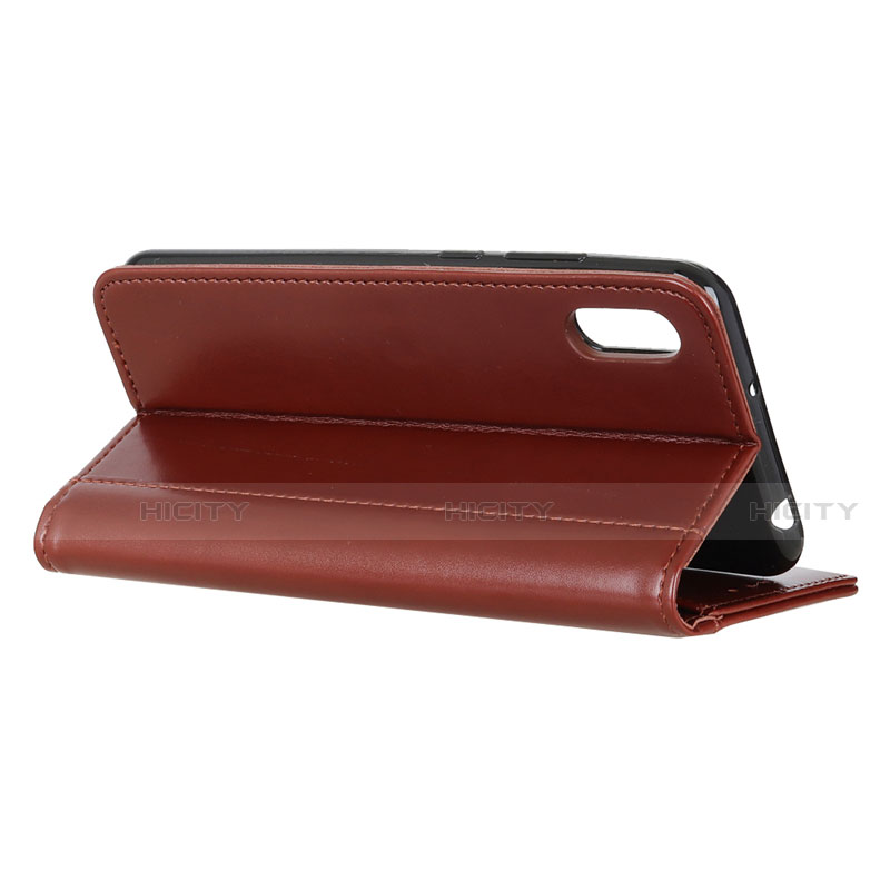 Handytasche Stand Schutzhülle Flip Leder Hülle für LG Velvet 4G groß