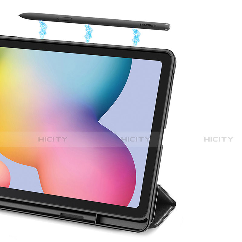 Handytasche Stand Schutzhülle Flip Leder Hülle für Samsung Galaxy Tab S6 Lite 10.4 SM-P610 groß