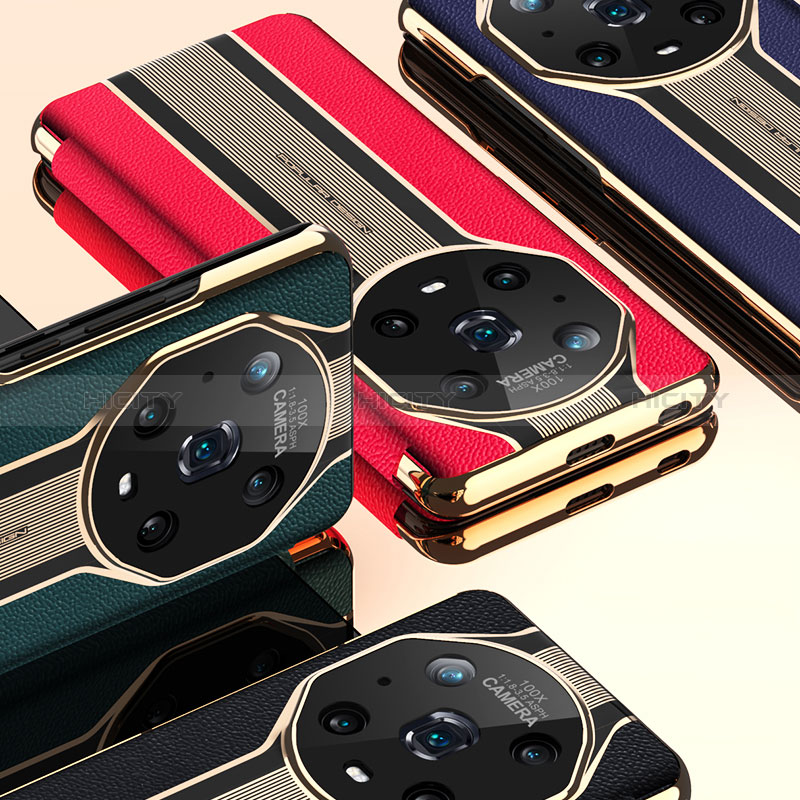 Handytasche Stand Schutzhülle Flip Leder Hülle GS2 für Huawei Honor Magic4 Pro 5G groß