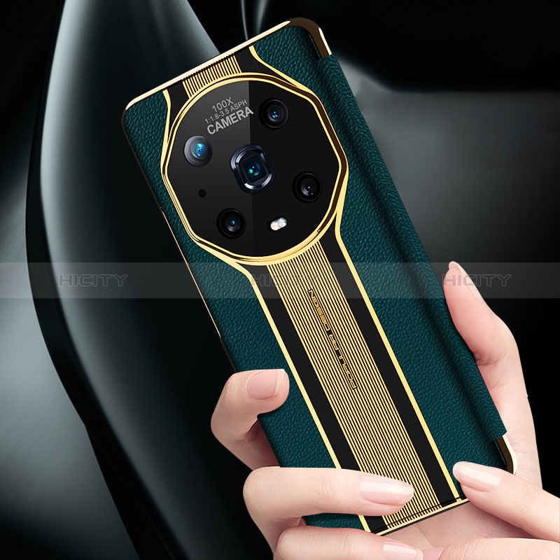 Handytasche Stand Schutzhülle Flip Leder Hülle GS2 für Huawei Honor Magic4 Pro 5G groß