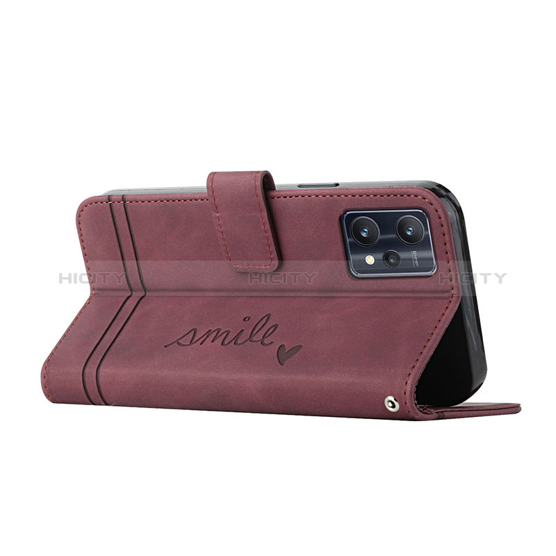 Handytasche Stand Schutzhülle Flip Leder Hülle H01X für Realme 9 Pro 5G groß