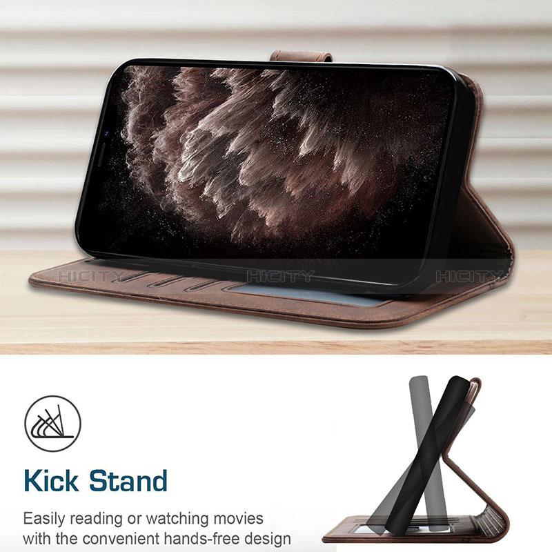 Handytasche Stand Schutzhülle Flip Leder Hülle H01X für Realme 9 Pro 5G groß