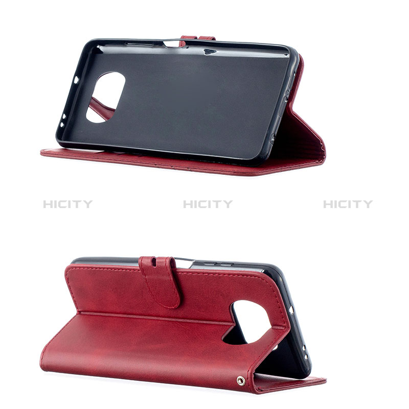 Handytasche Stand Schutzhülle Flip Leder Hülle H02X für Xiaomi Poco X3 NFC