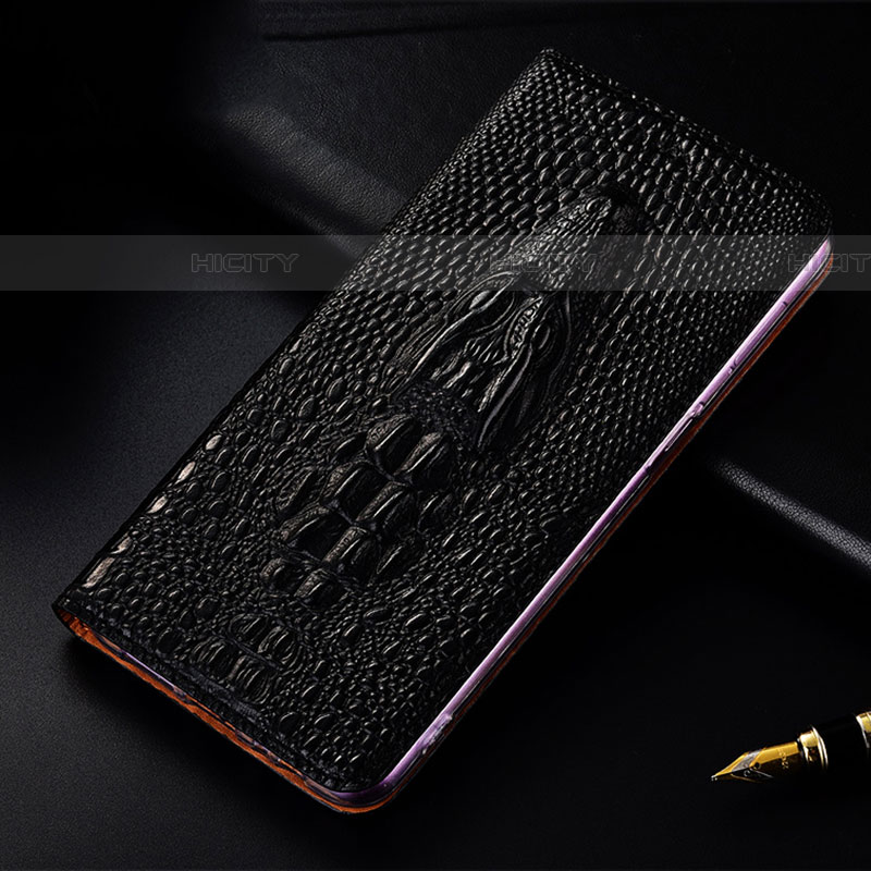 Handytasche Stand Schutzhülle Flip Leder Hülle H03P für Samsung Galaxy M13 4G groß
