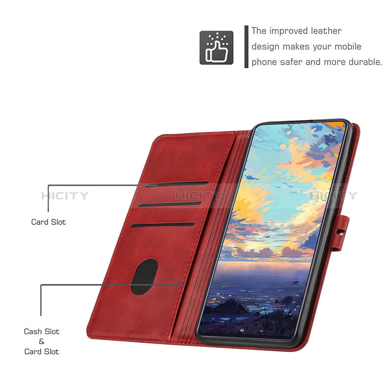 Handytasche Stand Schutzhülle Flip Leder Hülle H05X für Xiaomi Redmi 9 India groß