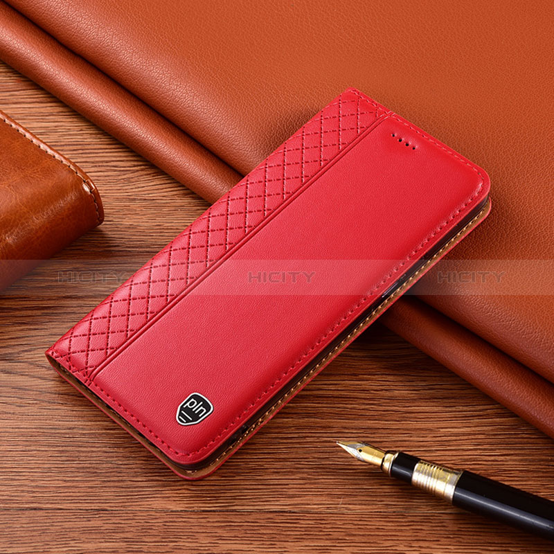 Handytasche Stand Schutzhülle Flip Leder Hülle H10P für Sony Xperia XA2 Plus Rot