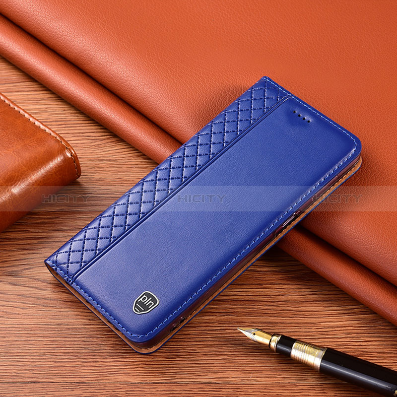 Handytasche Stand Schutzhülle Flip Leder Hülle H10P für Sony Xperia XA2 Ultra Blau