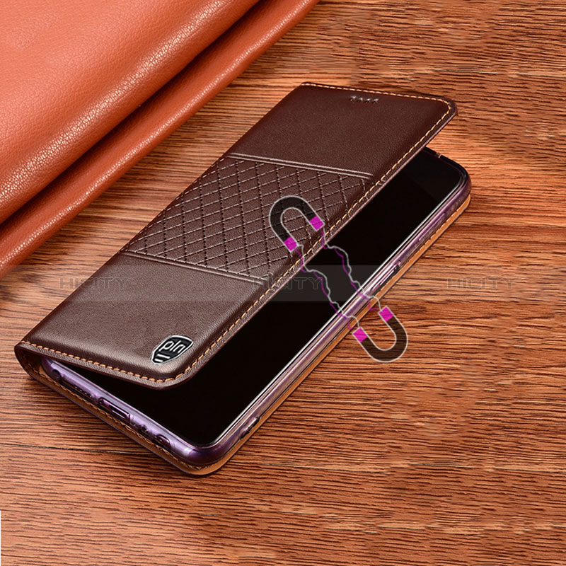 Handytasche Stand Schutzhülle Flip Leder Hülle H11P für Huawei Mate 60 Pro groß