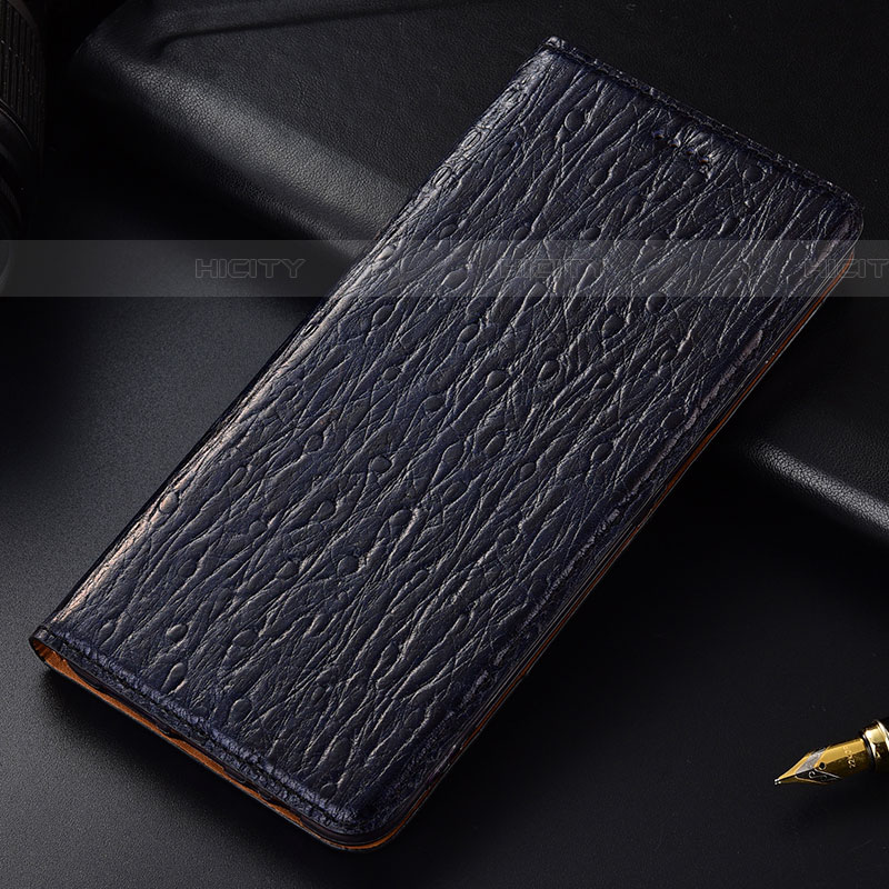 Handytasche Stand Schutzhülle Flip Leder Hülle H15P für Samsung Galaxy A03s groß