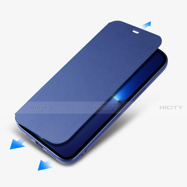 Handytasche Stand Schutzhülle Flip Leder Hülle H25 für Apple iPhone 13 Mini groß