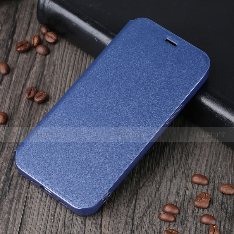 Handytasche Stand Schutzhülle Flip Leder Hülle H25 für Apple iPhone 14 Blau