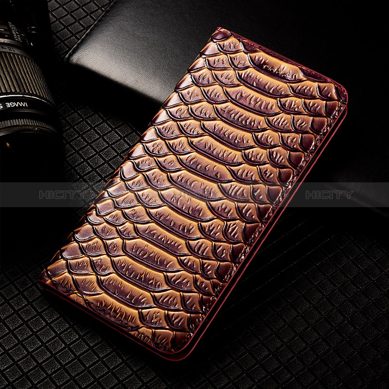 Handytasche Stand Schutzhülle Flip Leder Hülle H25P für Apple iPhone 14 groß