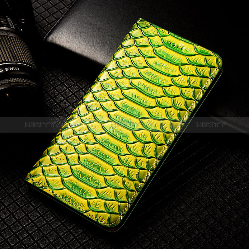 Handytasche Stand Schutzhülle Flip Leder Hülle H25P für Apple iPhone 14 groß