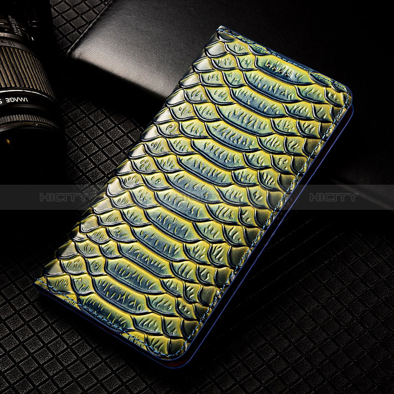 Handytasche Stand Schutzhülle Flip Leder Hülle H25P für Apple iPhone 14 groß