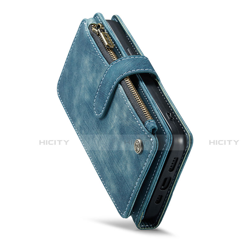 Handytasche Stand Schutzhülle Flip Leder Hülle H27 für Apple iPhone 13 Pro Max groß
