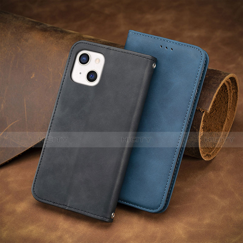 Handytasche Stand Schutzhülle Flip Leder Hülle H29 für Apple iPhone 13 Mini groß