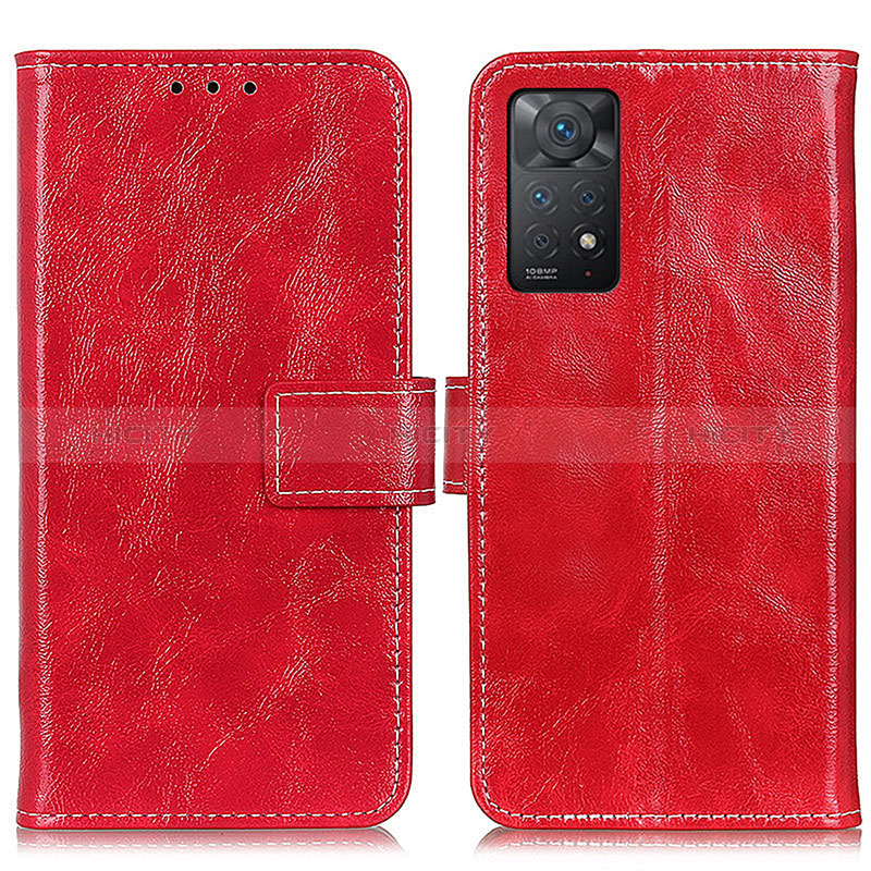 Handytasche Stand Schutzhülle Flip Leder Hülle K04Z für Xiaomi Redmi Note 11 Pro 4G