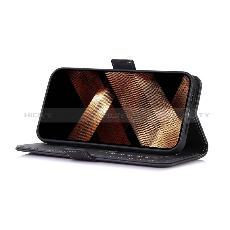 Handytasche Stand Schutzhülle Flip Leder Hülle K09Z für Huawei Nova Y91 groß