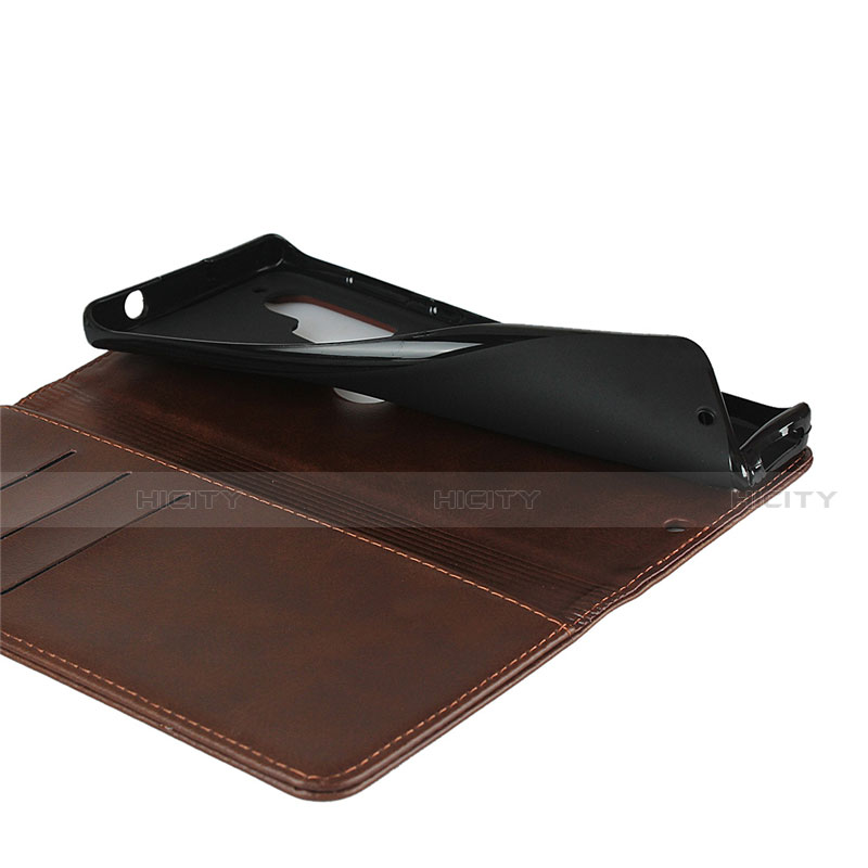 Handytasche Stand Schutzhülle Flip Leder Hülle L01 für Motorola Moto Edge Plus groß