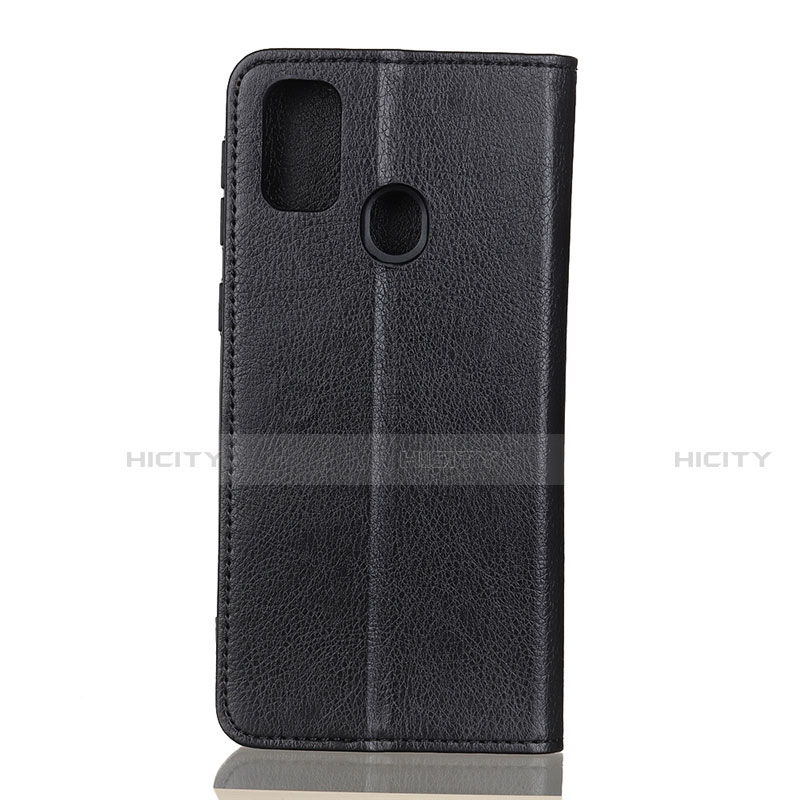 Handytasche Stand Schutzhülle Flip Leder Hülle L01 für Samsung Galaxy M21s groß
