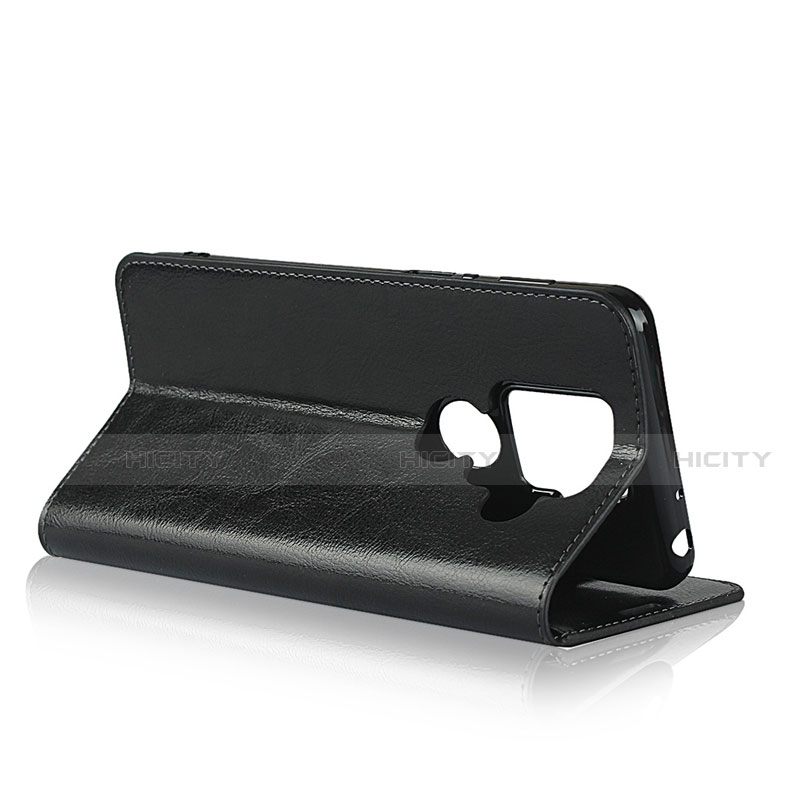 Handytasche Stand Schutzhülle Flip Leder Hülle L01 für Sharp AQUOS Sense4 Plus groß