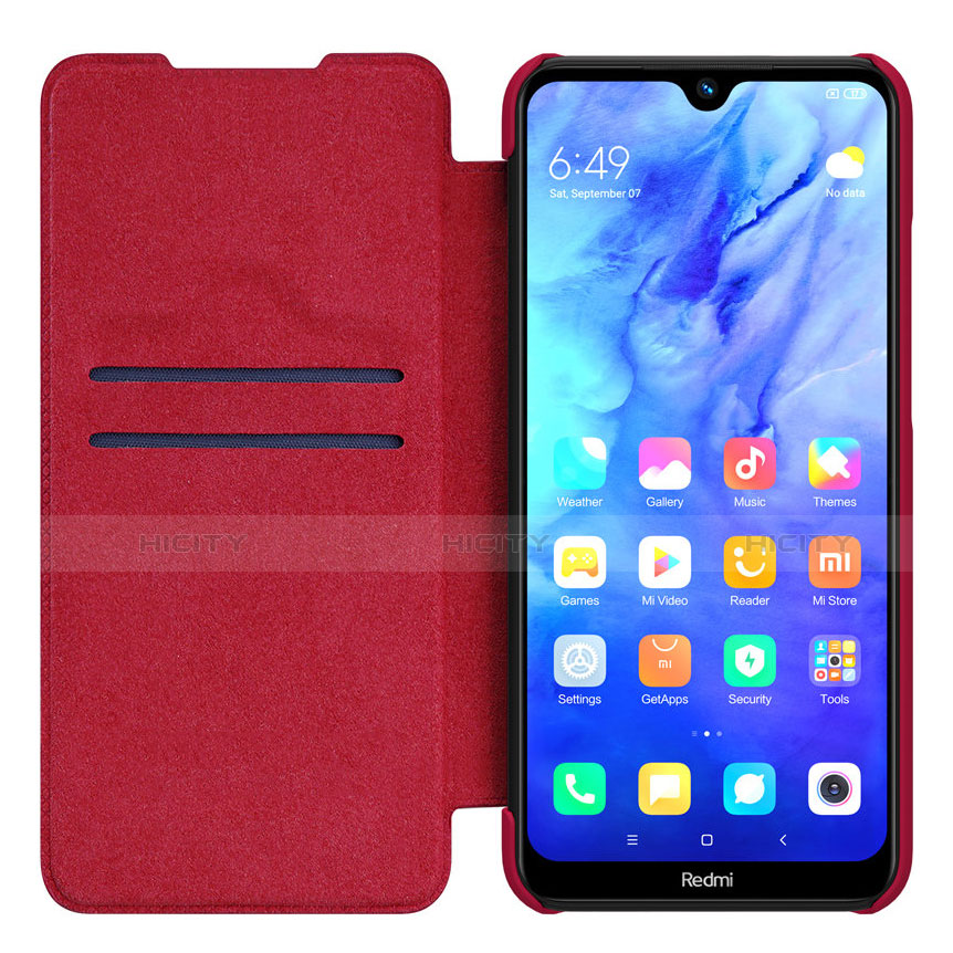 Handytasche Stand Schutzhülle Flip Leder Hülle L01 für Xiaomi Redmi Note 8 (2021) groß