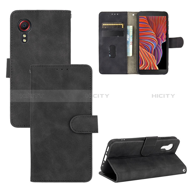 Handytasche Stand Schutzhülle Flip Leder Hülle L01Z für Samsung Galaxy XCover 5 SM-G525F