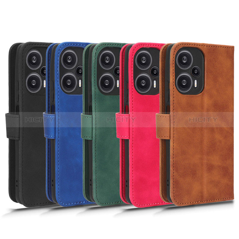 Handytasche Stand Schutzhülle Flip Leder Hülle L01Z für Xiaomi Poco F5 5G groß