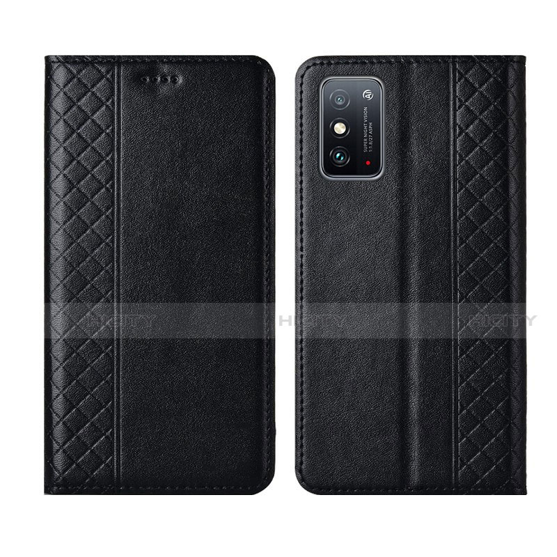 Handytasche Stand Schutzhülle Flip Leder Hülle L02 für Huawei Honor X10 Max 5G Schwarz Plus